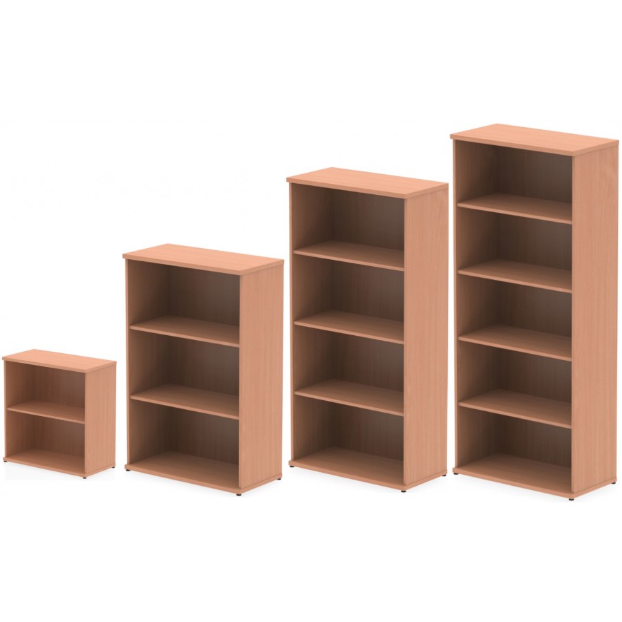 Rayleigh 400mm Deep Wooden Office Bookcase